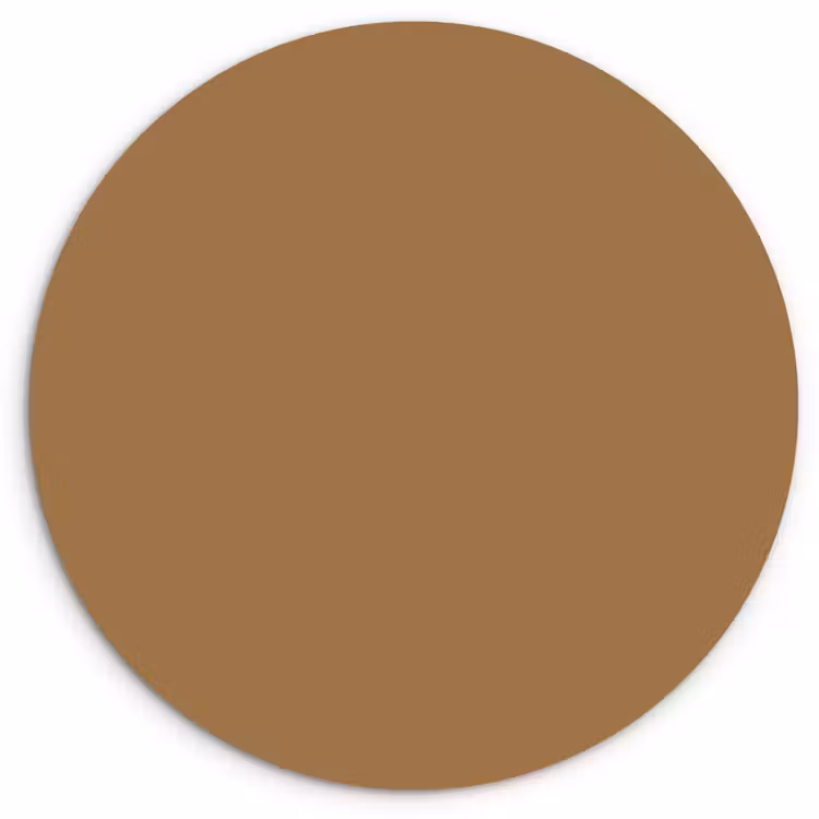 Sahara - Earth - Oranje Wandcirkel kunststof plaat 5mm dik klein 188 -3d