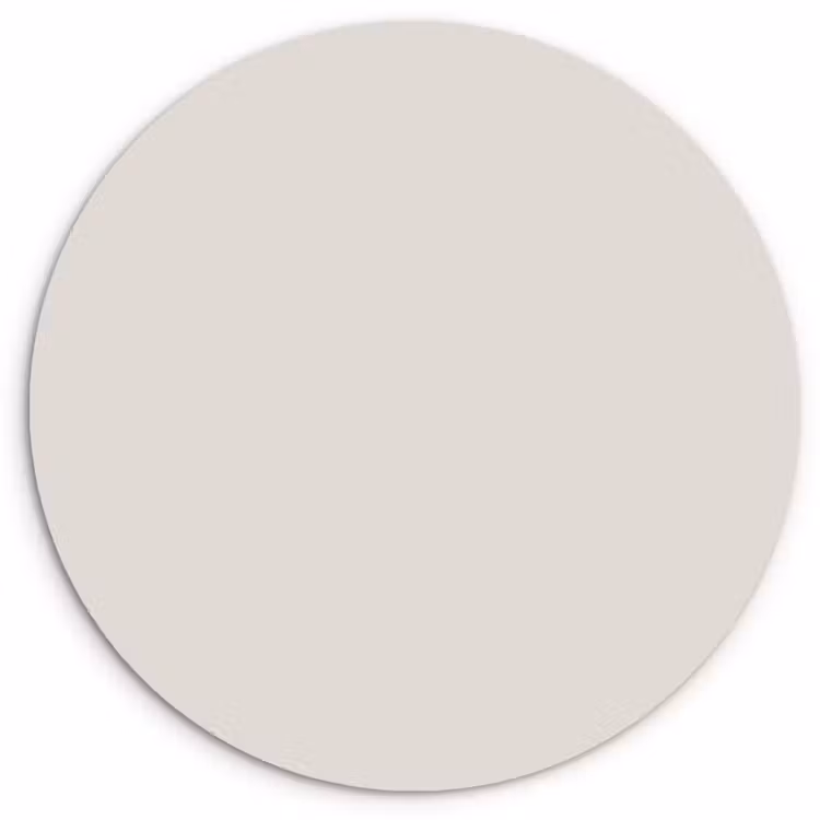 Silent - Sandstone - Grijs Wandcirkel kunststof plaat 5mm dik klein 188 -3d