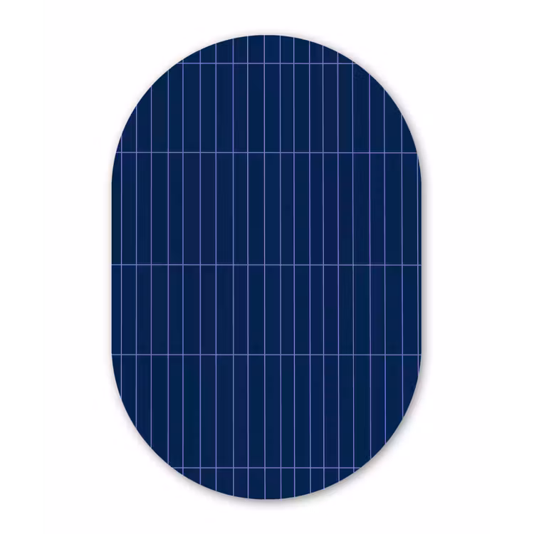 Tegels - Langwerpig - Blauw Wandcirkel Ovaal Forex klein 630 -3d