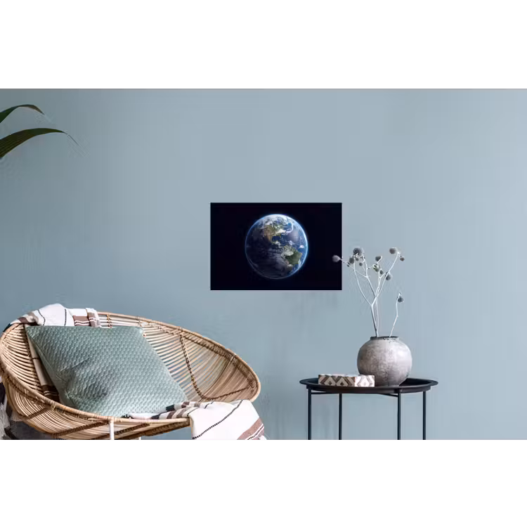 Muursticker - Aarde - Ruimte - Kosmos - Aarde - Ruimte - Kosmos Muursticker klein
