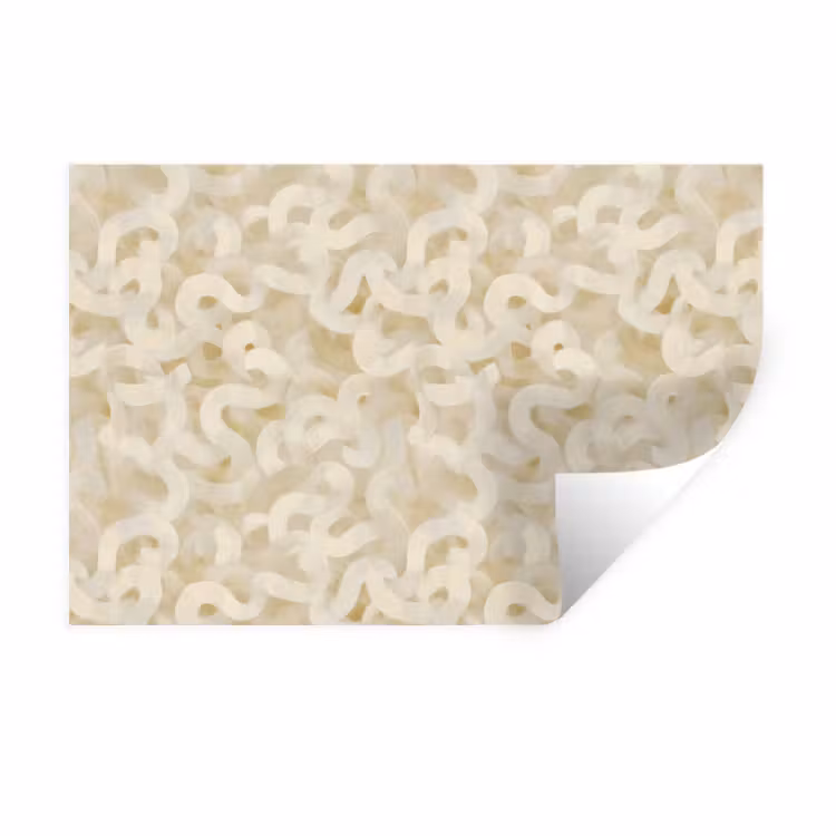 Abstract - Lijnen - Beige Muursticker klein 286 -3d