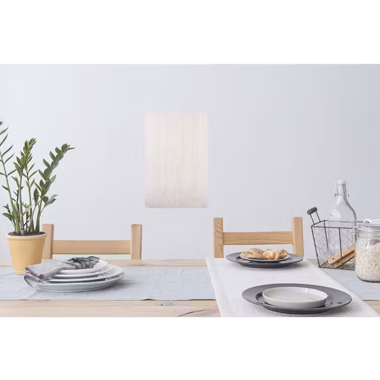Beton - Muur - Wit Muursticker klein -eettafel