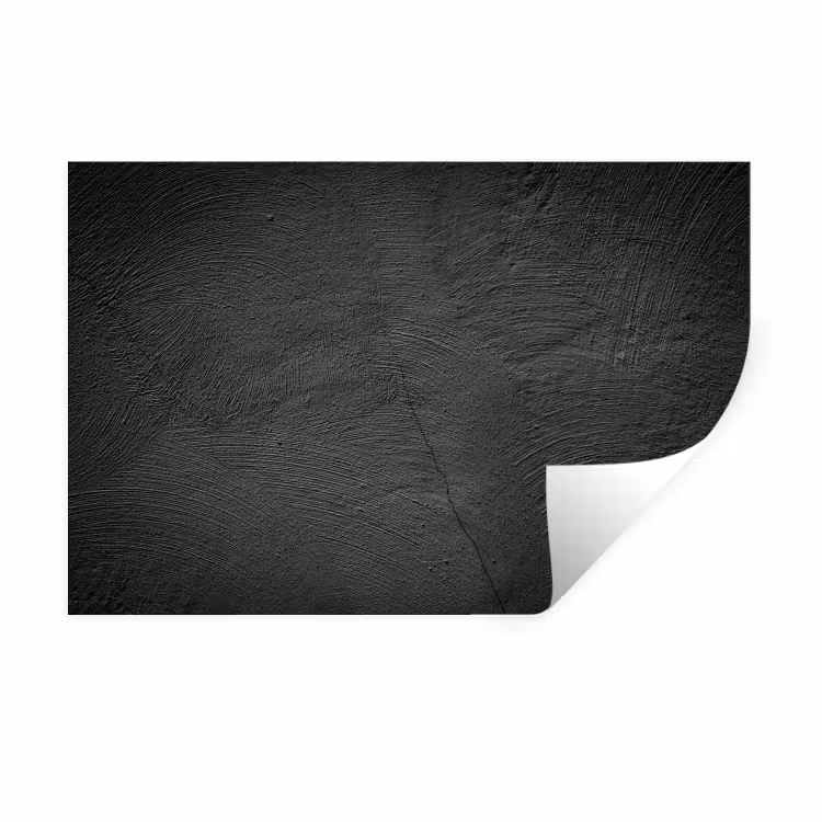 Beton - Zwart - Industrieel Muursticker klein -3d