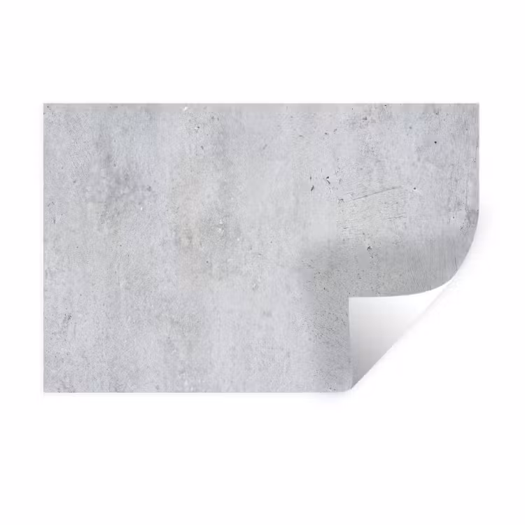 Beton - Textuur - Achtergrond - Grijs - Industrieel Muursticker klein -3d