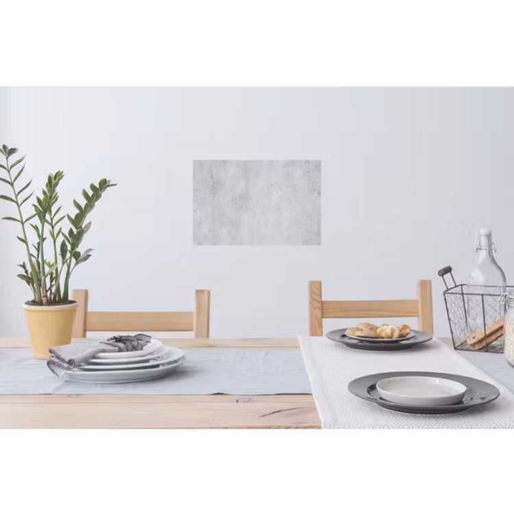Beton - Textuur - Achtergrond - Grijs - Industrieel Muursticker klein -eettafel