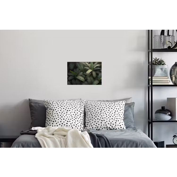 Bladeren - Groen - Tropisch - Natuur Muursticker klein -slaapkamer