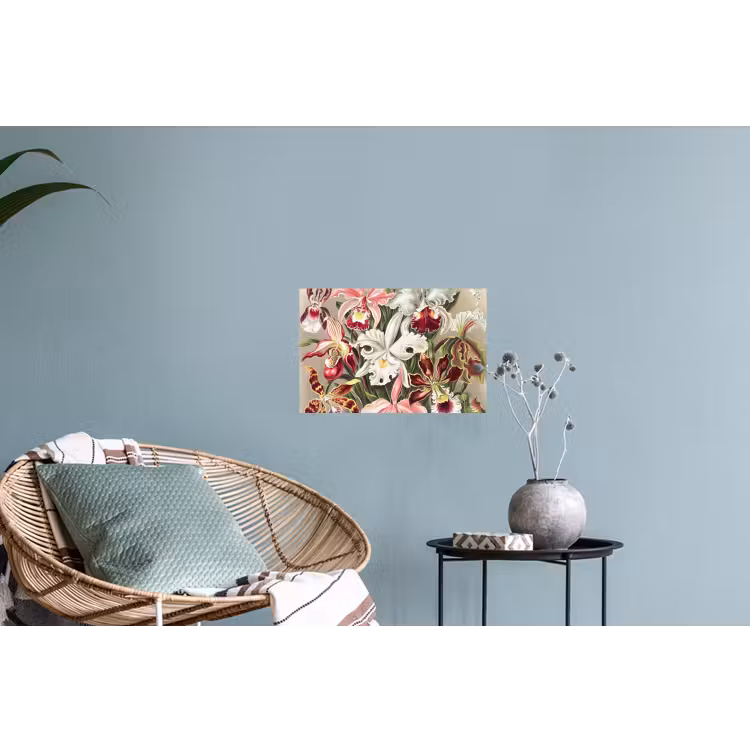 Bloemen - Ernst haeckel - Tuinposter - Vintage - Schuttingposter Muursticker klein -plant