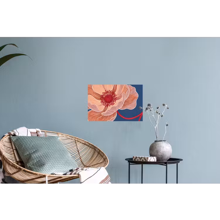 Muursticker - Bloemen - Modern - Abstract - Bloemen - Modern - Abstract Muursticker klein
