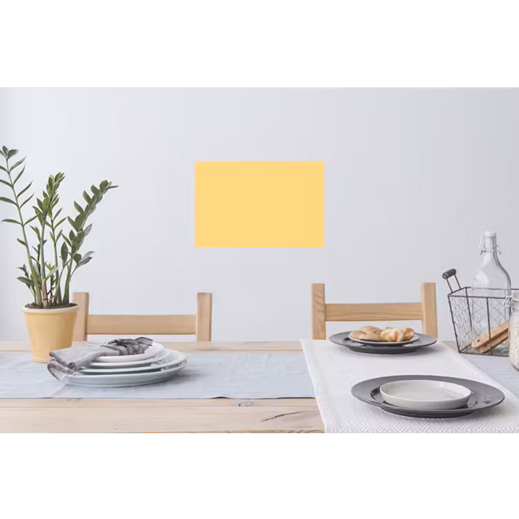 Butter - Geel - Yellow Muursticker klein 286 -eettafel