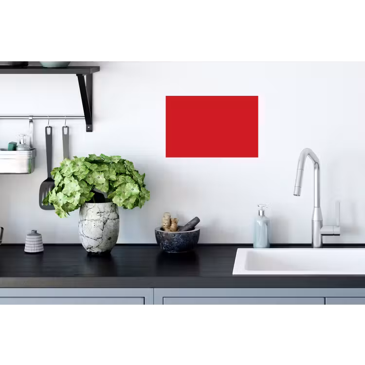 Crimson - Velvet - Rood Muursticker klein 286 -keuken