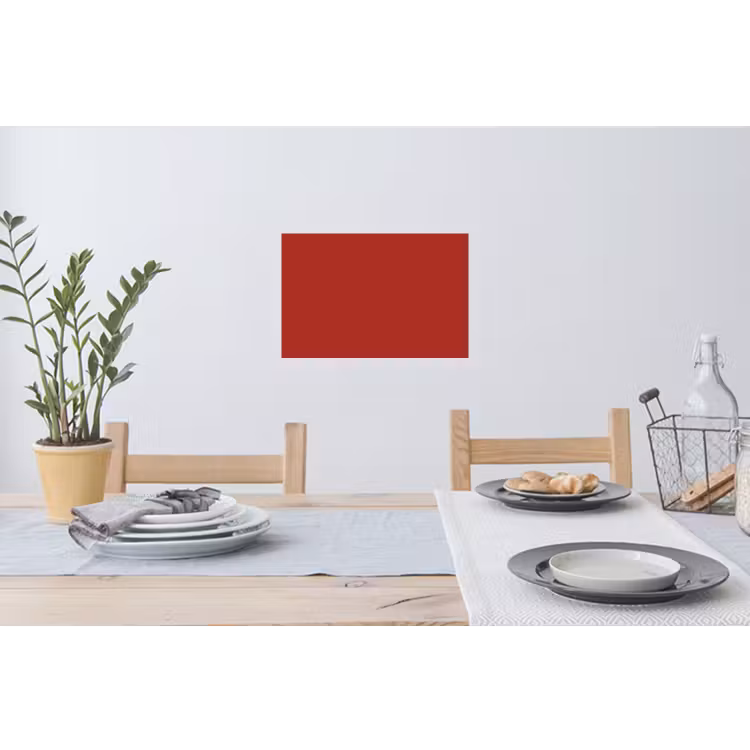 Deep - Crimson - Rood Muursticker klein 286 -eettafel
