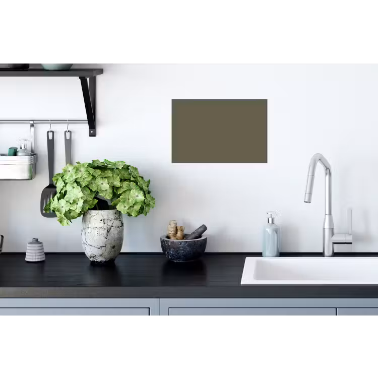 Deep - Khaki - Groen Muursticker klein 286 -keuken