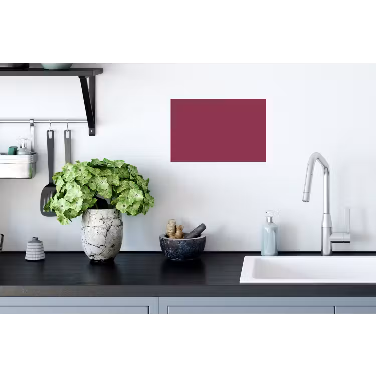 Deep - Rasberry - Rood Muursticker klein 286 -keuken