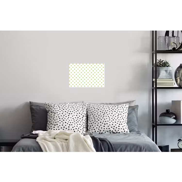 Dots - Klassiek - Groen Muursticker klein 286 -slaapkamer