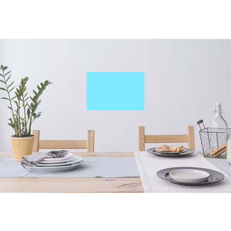 Electric - Cyan - Blauw Muursticker klein 286 -eettafel