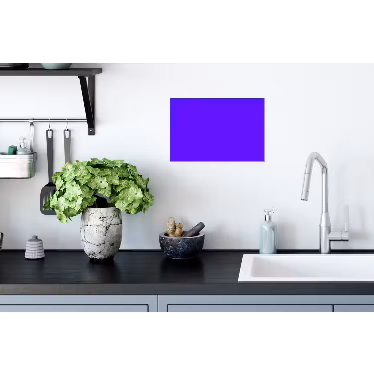 Electric - Indigo - Paars Muursticker klein 286 -keuken