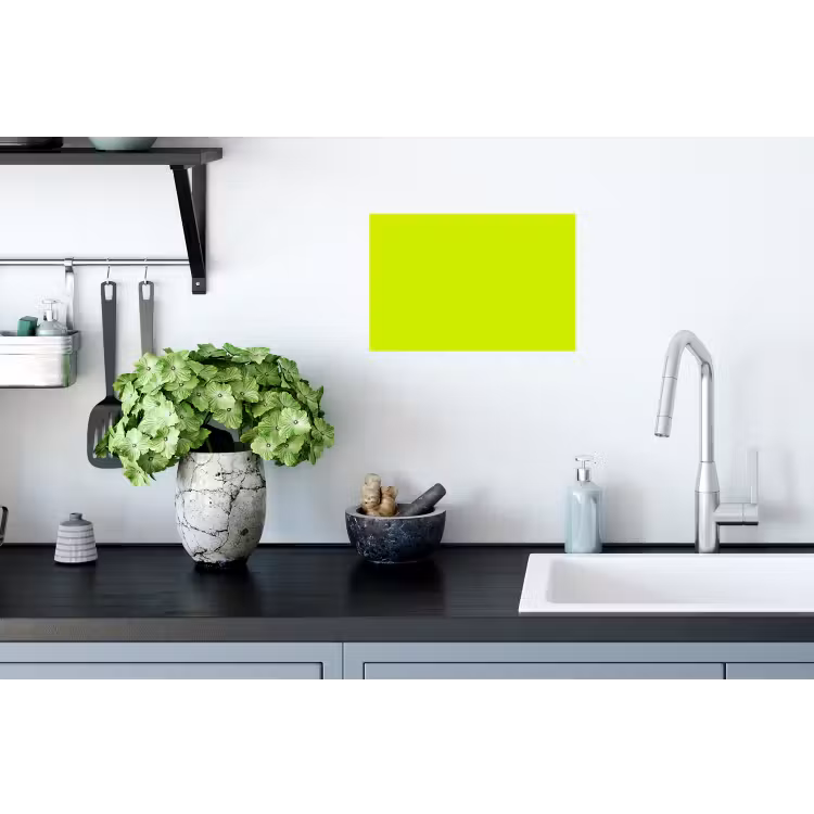 Electric - Lemon - Geel Muursticker klein 286 -keuken