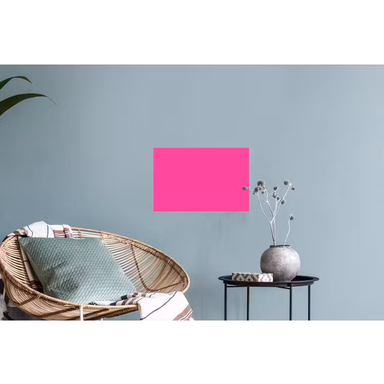 Electric - Magenta - Roze Muursticker klein 286 -plant