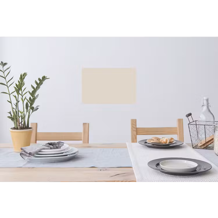 Fresh - Linen - Nude Muursticker klein 286 -eettafel
