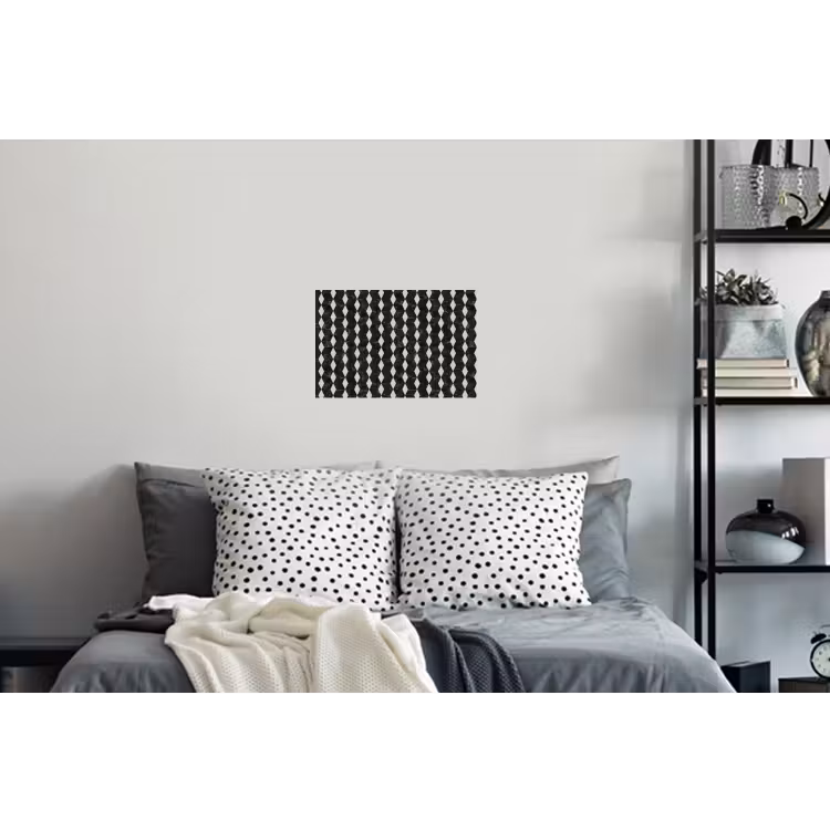 Geometrisch - Patroon - Marmer - Groen Muursticker klein 286 -slaapkamer