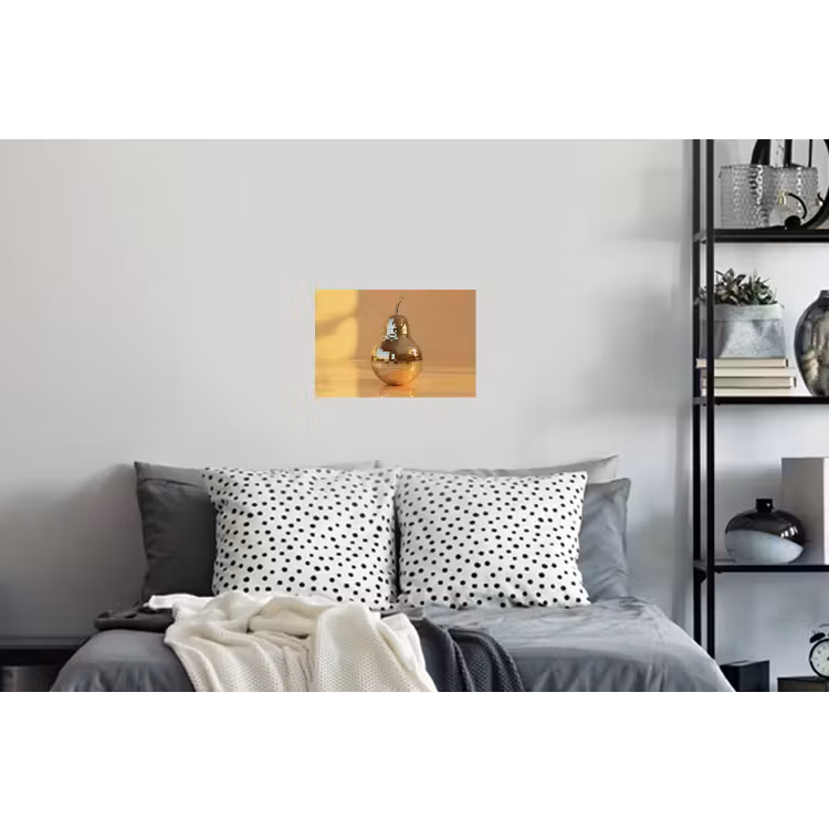 Goud - Disco - Glitter - Peer Muursticker klein -slaapkamer