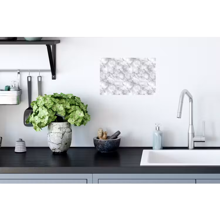 Grijs - Marmer - Klassiek - Aders Muursticker klein 286 -keuken