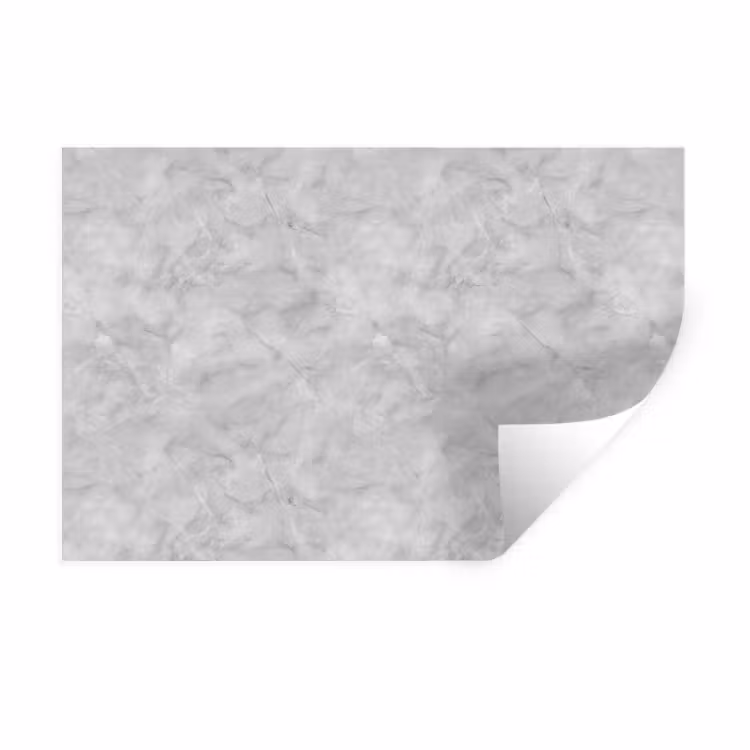 Grijs - Marmer - Mat Muursticker klein 286 -3d