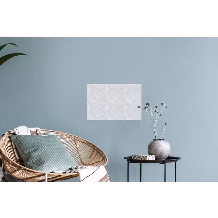 Grijs - Terrazzo-effect - Beton Muursticker klein 286 -plant