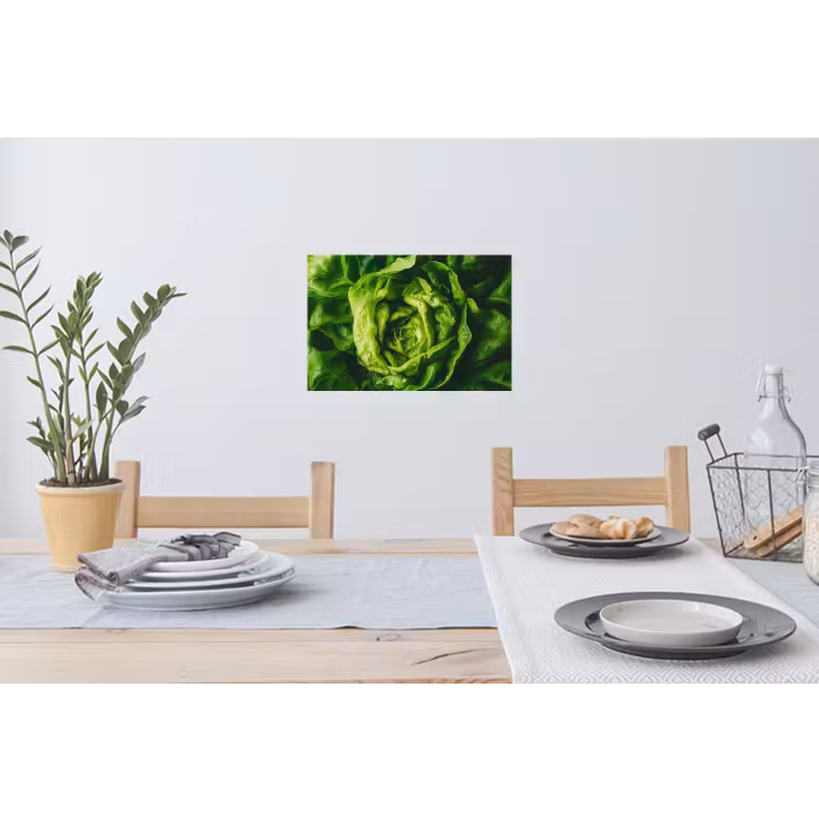 Groente - Sla - Groen Muursticker klein -eettafel