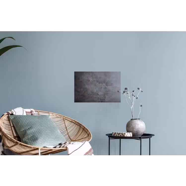 Industrieel - Beton - Grijs - Leisteen - Retro Muursticker klein -plant