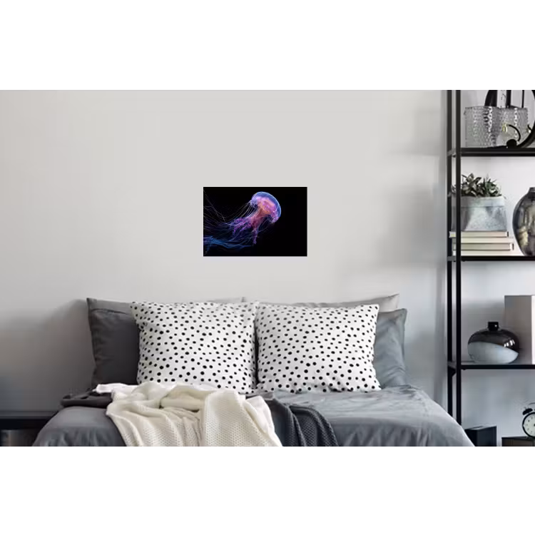 Kwal - Doorzichtig - Roze - Tentakels Muursticker klein -slaapkamer