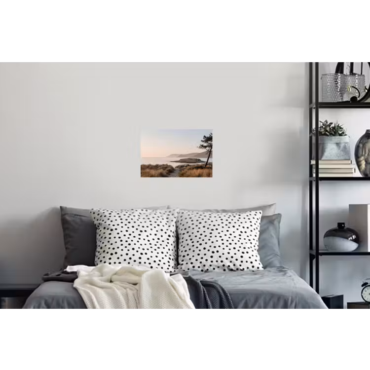 Landschap - Kust - Duinen Muursticker klein -slaapkamer