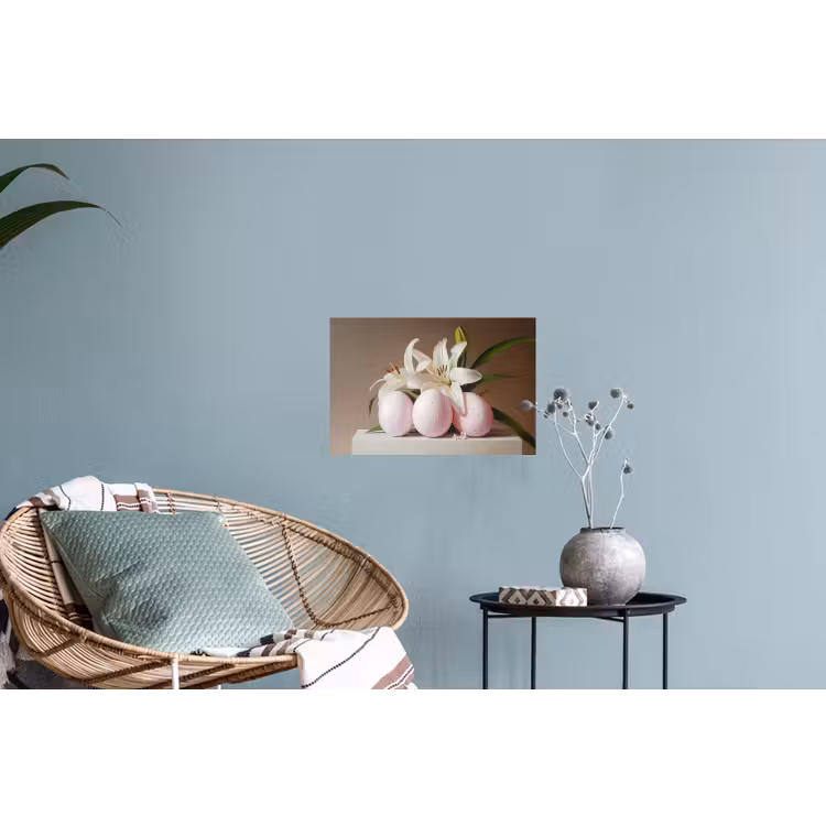 Lelies - Eieren - Pasen Muursticker klein -plant