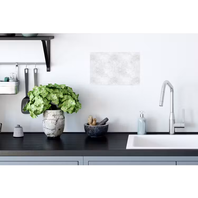 Lichtgrijs - Betonstructuur - Subtiel Muursticker klein 286 -keuken