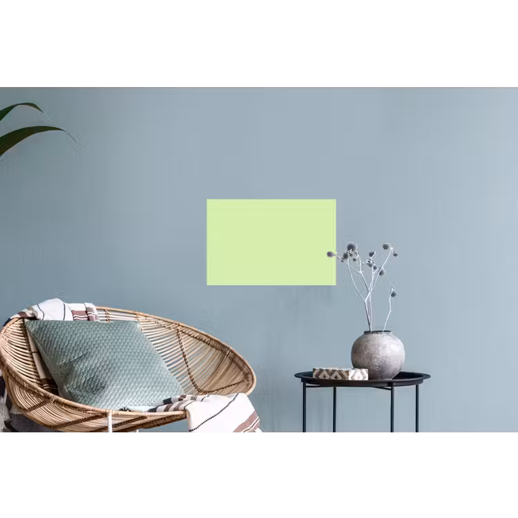 Light - Lime - Groen Muursticker klein 286 -plant