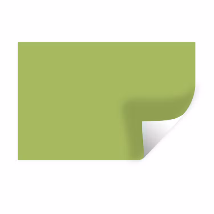 Lime - Glow - Groen Muursticker klein 286 -3d