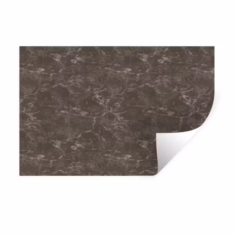 Marmer - Aders - Bruin Muursticker klein 286 -3d