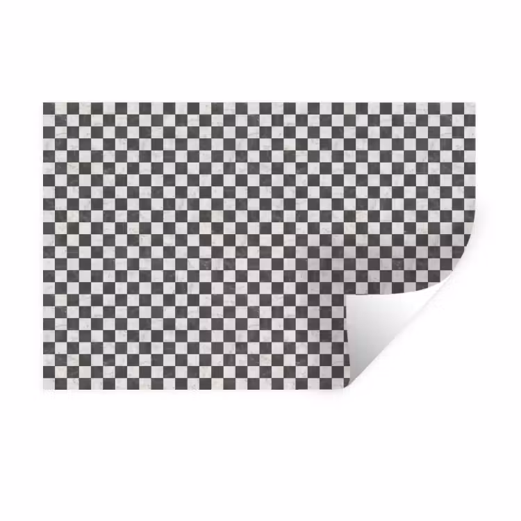 Marmer - Patroon - Grijs Muursticker klein 286 -3d