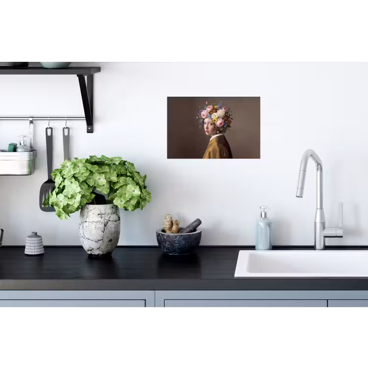 Meesterwerk -  Modern - Kleurrijk Muursticker klein -keuken