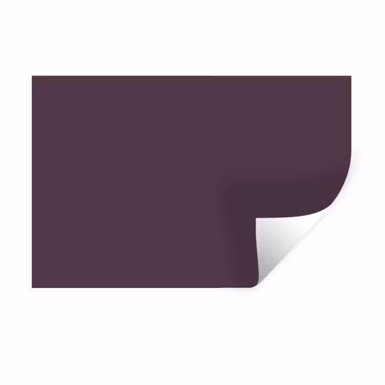 Midnight - Plum - Paars Muursticker klein 286 -3d
