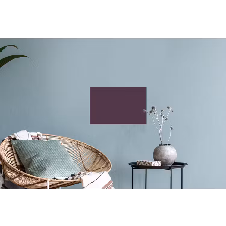 Midnight - Plum - Paars Muursticker klein 286 -plant