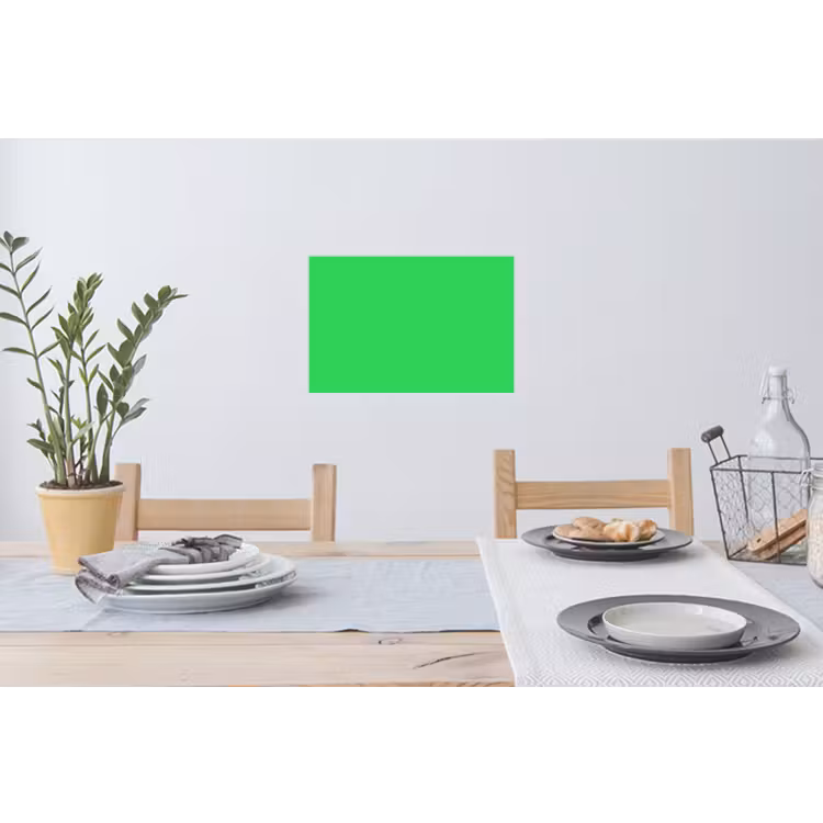 Mint - Green - Groen Muursticker klein 286 -eettafel
