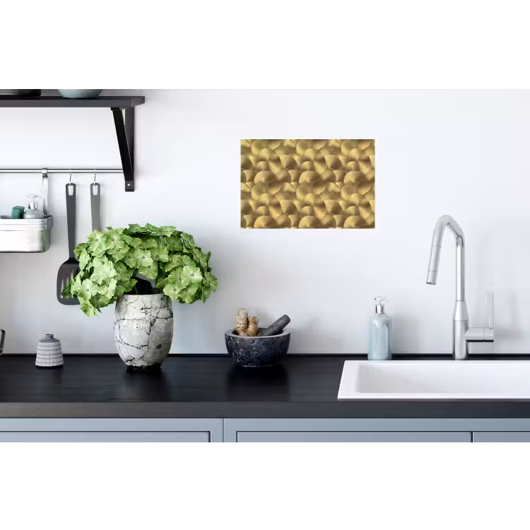 Modern - Cirkel - Goud Muursticker klein 286 -keuken