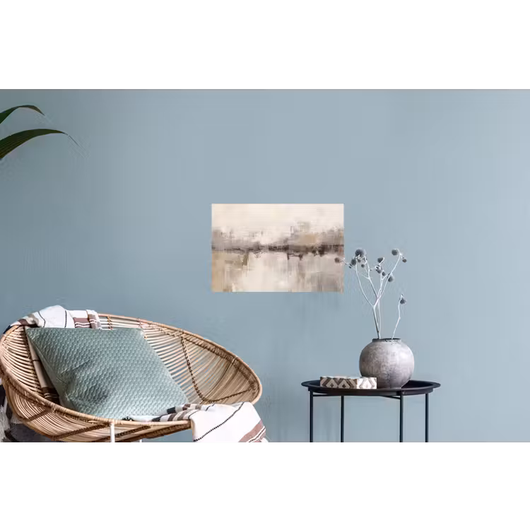 Moderne kunst - Abstract - Beige Muursticker klein -plant