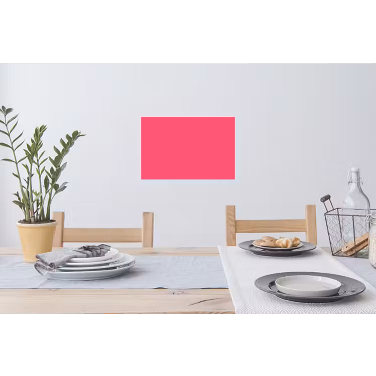 Neon - Flamingo - Roze Muursticker klein 286 -eettafel