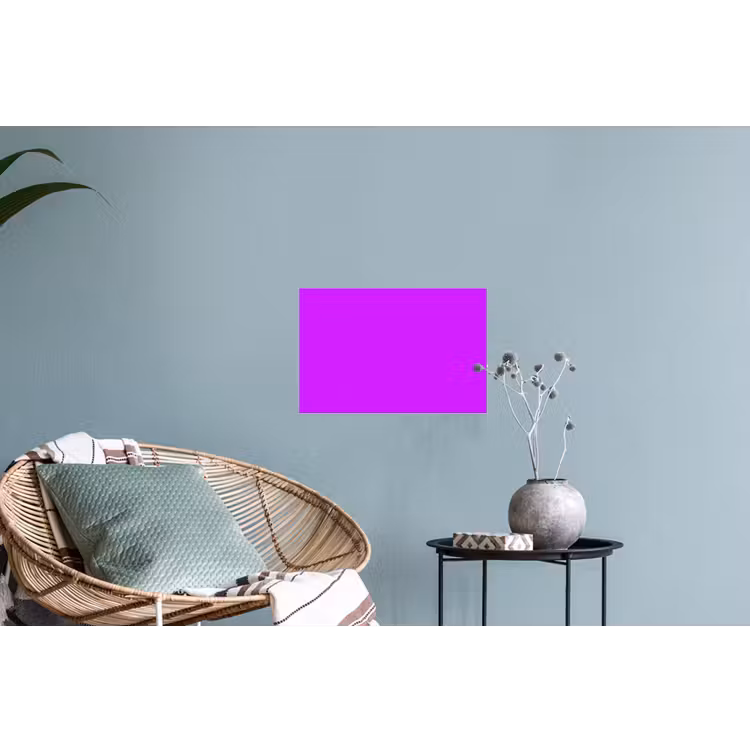 Neon - Orchid - Paars Muursticker klein 286 -plant