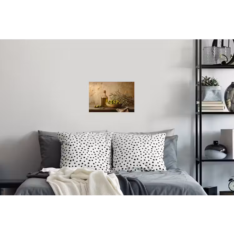 Olijven - Stilleven - Vintage Muursticker klein -slaapkamer