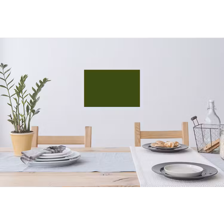 Olive - Drab - Groen Muursticker klein 286 -eettafel