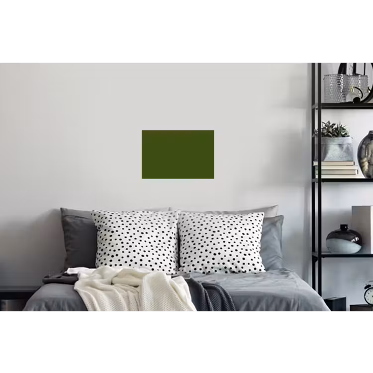 Olive - Drab - Groen Muursticker klein 286 -slaapkamer