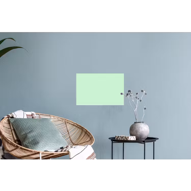 Pale - Mint - Groen Muursticker klein 286 -plant